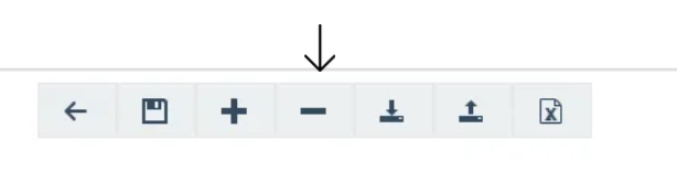 Minus icon Minus icon