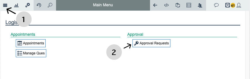 Po approval request