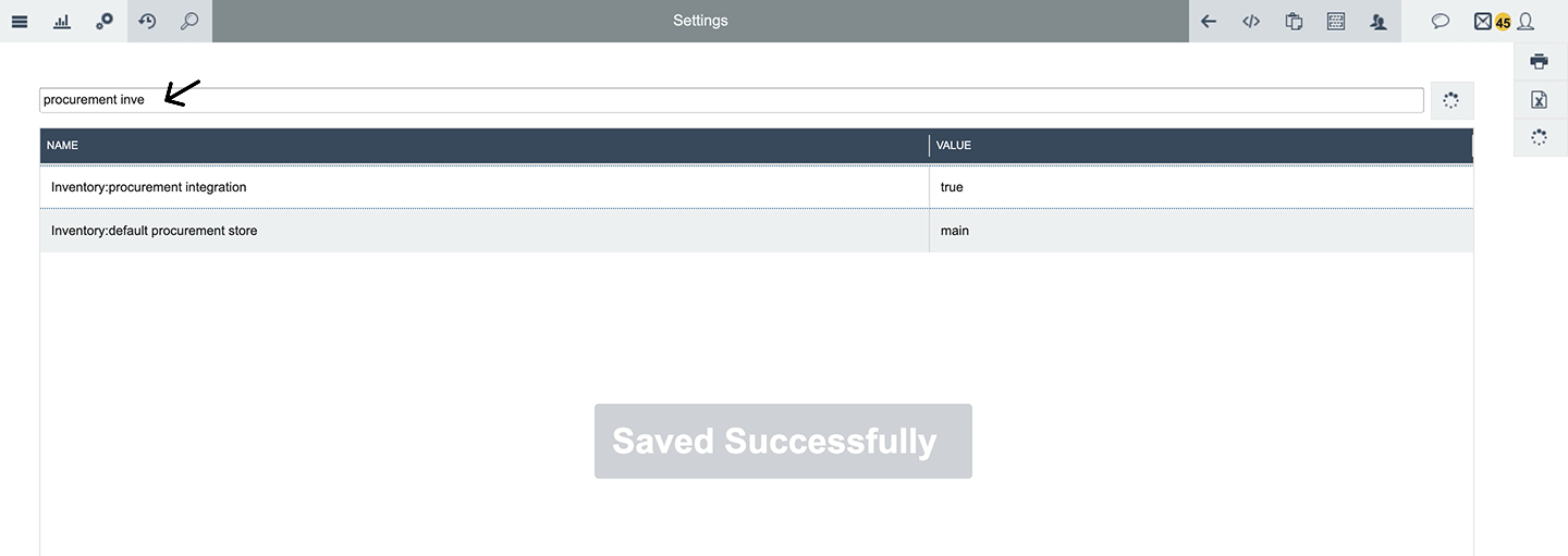 Po confirm sucess
