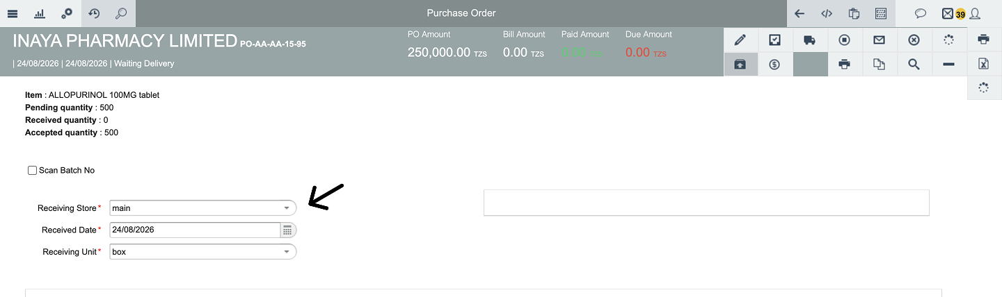 Procurement select store